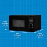 Danby 0.7 cu. ft Black Countertop Microwave