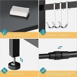 Expandable Microwave Oven Rack with Hooks