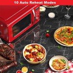 Galanz Retro Microwave Oven with Easy Clean, 0.9 cu ft