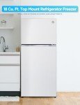 Commercial Cool 18 Cu. Ft. Top Freezer Refrigerator