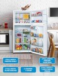 Commercial Cool 18 Cu. Ft. Top Freezer Refrigerator