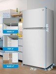 Commercial Cool 18 Cu. Ft. Top Freezer Refrigerator