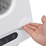 Portable Countertop Dishwasher with 5 Washing Programs
