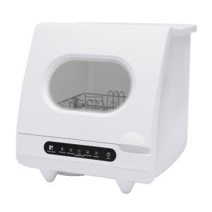 DELOPVIO 800W Mini Portable Countertop Dishwasher