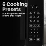Chefman 1.1 Cu. Ft. Microwave Oven - Black