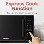 Chefman 1.1 Cu. Ft. Microwave Oven - Black