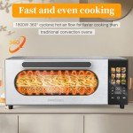 10-in-1 Air Convection Toaster Oven with LCD Display