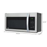 KoolMore 30 cu.ft Stainless Steel Over-the-Range Microwave