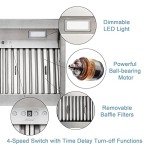 Akicon 42" Ducted Kitchen Range Hood Insert