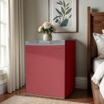 Frigidaire 1.6 Cu Ft Compact Red Fridge