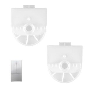 2-Pack Drawer Rollers for LG Kenmore Refrigerators