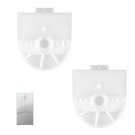 2-Pack Drawer Rollers for LG Kenmore Refrigerators