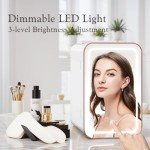 YLFU 6L Mini Skincare Fridge with LED Mirror