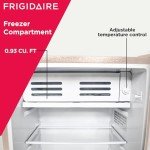 Frigidaire Retro 3.2 cu ft Compact Fridge - Coral
