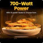 Chefman 0.7 Cu. Ft. 700W Microwave Oven - Black
