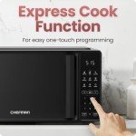 Chefman 0.7 Cu. Ft. 700W Microwave Oven - Black