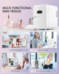 CUTIEWORLD 4L Skincare Fridge - Mini Makeup Cooler