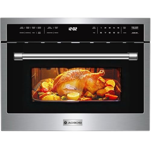 AAOBOSI 24" Built-In Microwave Convection Oven