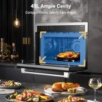 AAOBOSI 24" Built-In Microwave Convection Oven