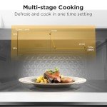 BLACK+DECKER 1.7 cu. ft. Over Range Microwave
