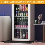 Mini Fridge Silicone Mat for Spill Protection