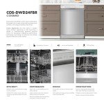COSMO 24" Front Control Tall Tub Dishwasher