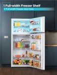 BLACK+DECKER 14.6 Cu. Ft. Top Freezer Refrigerator