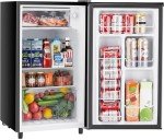 Sweetcrispy 3.2 Cu.Ft Mini Fridge with Freezer