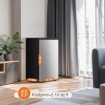 Sweetcrispy 3.2 Cu.Ft Mini Fridge with Freezer