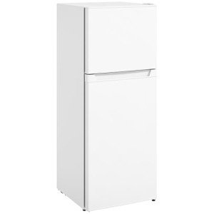 HOMCOM 4 Cu.Ft Double Door Mini Fridge