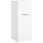 HOMCOM 4 Cu.Ft Double Door Mini Fridge