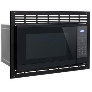 High Pointe 0.9 Cu. Ft. Black Microwave - 6 Modes