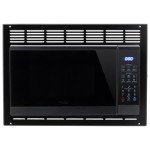 High Pointe 0.9 Cu. Ft. Black Microwave - 6 Modes