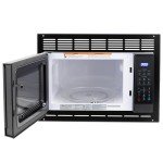 High Pointe 0.9 Cu. Ft. Black Microwave - 6 Modes