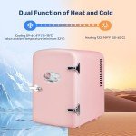 YSSOA Mini Fridge 4L Portable Cooler & Warmer