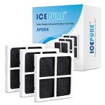 ICEPURE AF004 Refrigerator Air Filter Replacement - 3 Pack