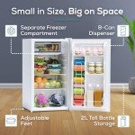 Igloo 3.2 Cu.Ft. Compact Refrigerator with Freezer
