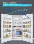 BLACK+DECKER 21.2 Cu. Ft. Convertible Freezer Refrigerator