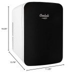 Cooluli 15L Mini Fridge for Food and Drinks