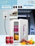 NORTHCLAN 15L Portable Mini Fridge for Rooms