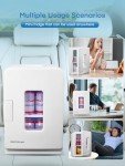NORTHCLAN 15L Portable Mini Fridge for Rooms