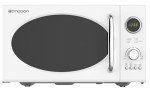Emerson Retro Compact 800W Microwave Oven, White