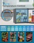 Feelfunn 1.7 Cu.Ft Mini Fridge with Freezer