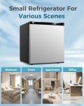 Feelfunn 1.7 Cu.Ft Mini Fridge with Freezer