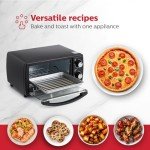 Holstein Housewares 4-Slice Compact Toaster Oven