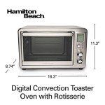 Hamilton Beach 6-Slice Digital Convection Toaster Oven