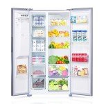 THFRIONE 18.1 Cu. Ft. Stainless Steel Side-by-Side Refrigerator