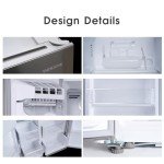 THFRIONE 18.1 Cu. Ft. Stainless Steel Side-by-Side Refrigerator