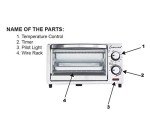 Continental Electric 4-Slice White Toaster Oven