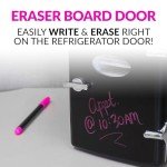 Nostalgia Retro Mini Refrigerator with Eraser Board Door